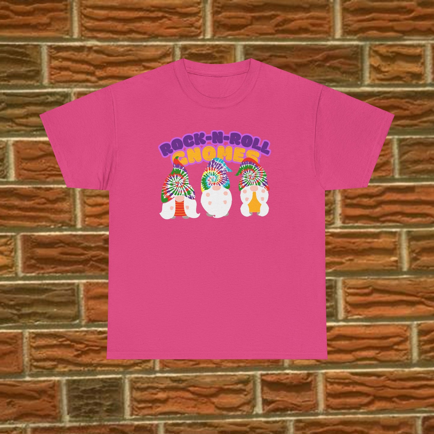 Rock-N-Roll Gnomes - Cotton Tee