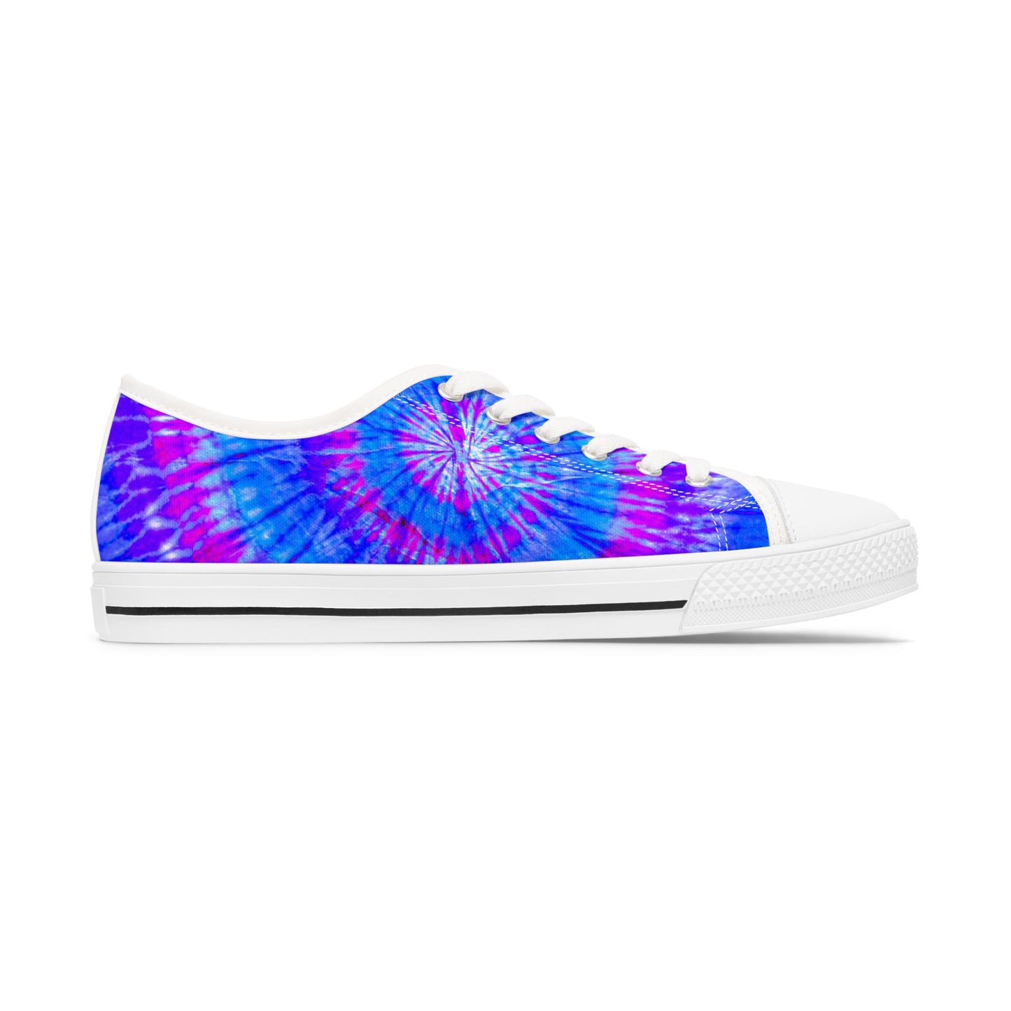 Women's Low Top Sneakers - Blue Splash