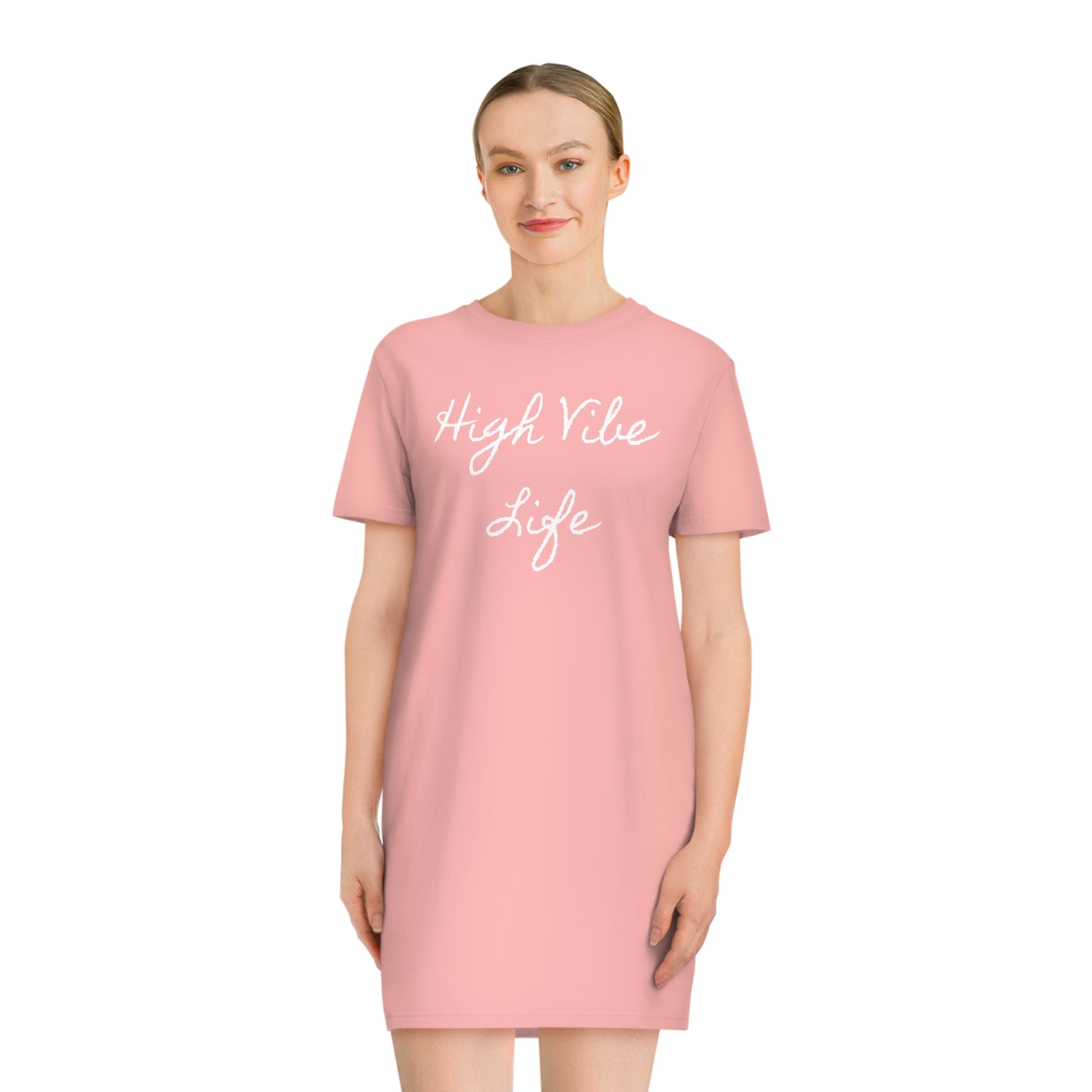 High Vibe Life - Spinner T-Shirt Dress - Inspirational