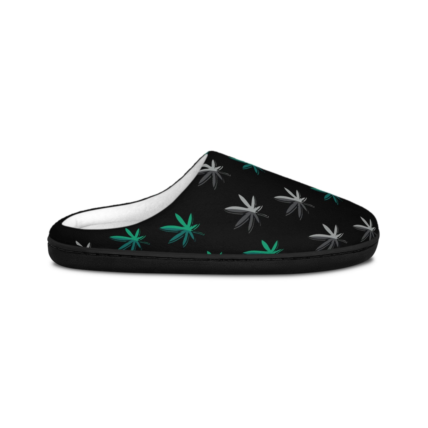 Men's Slippers -  Green Leaf 420 Collection