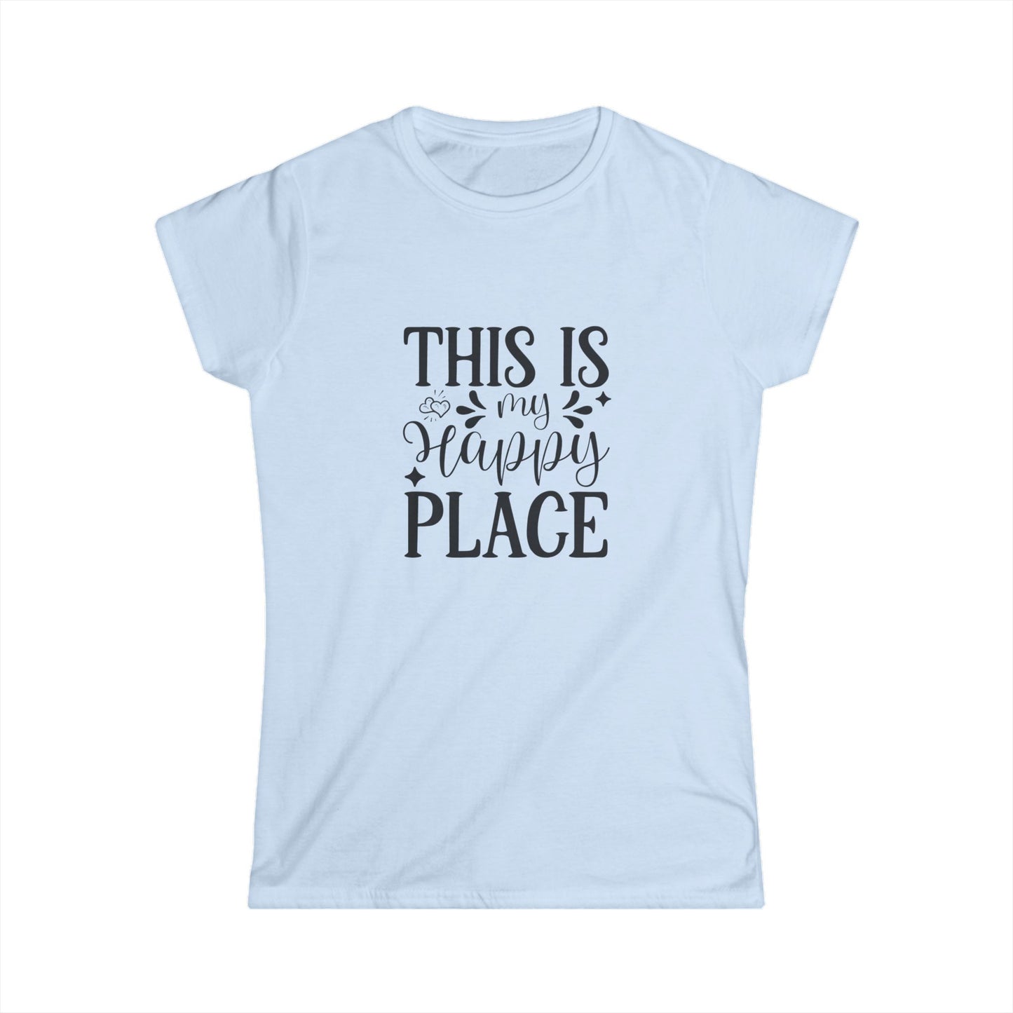 Women's Softstyle Tee - My Happy Place