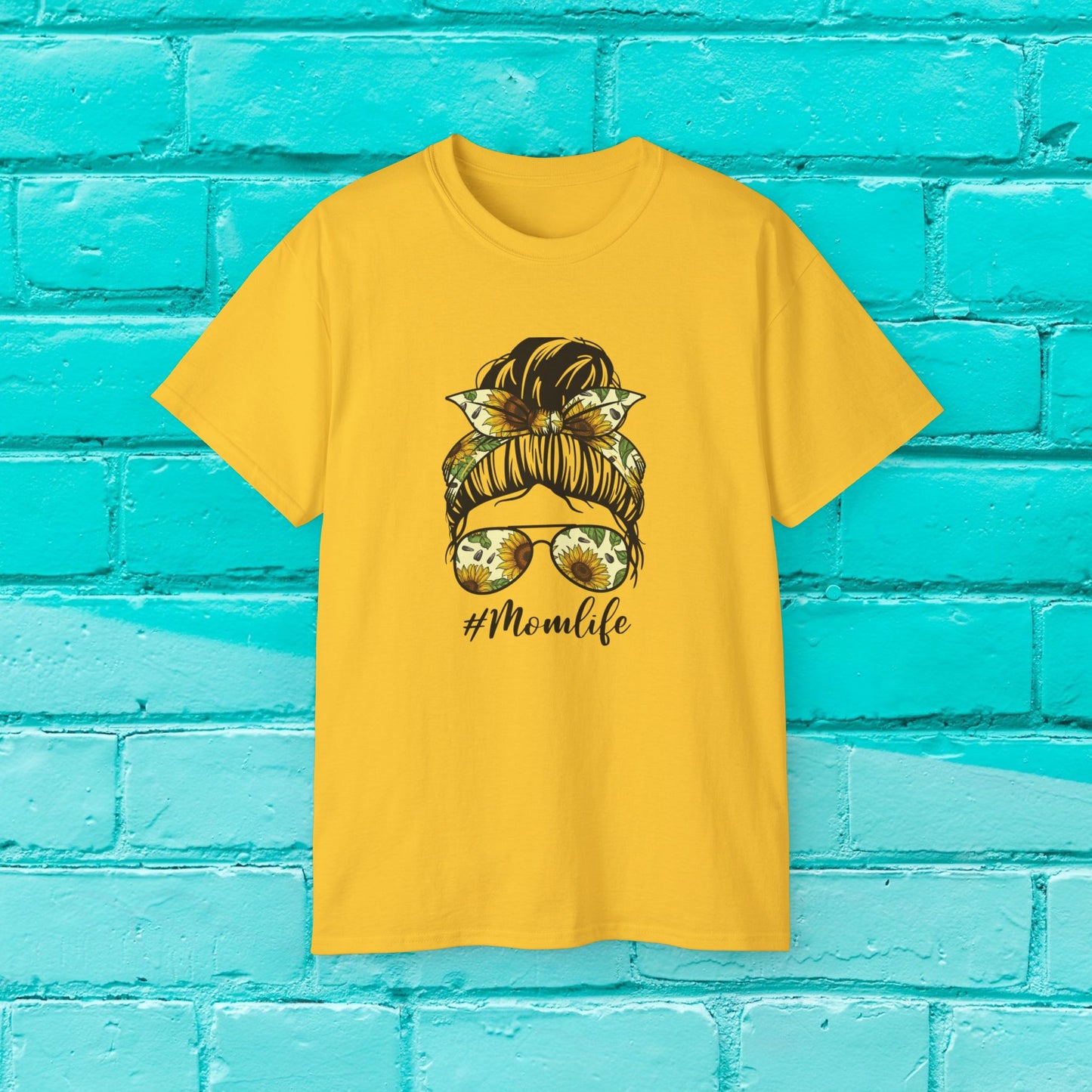 Messy Bun Coffee Run - #Momlife - Inspirational Tee - 2 Colors