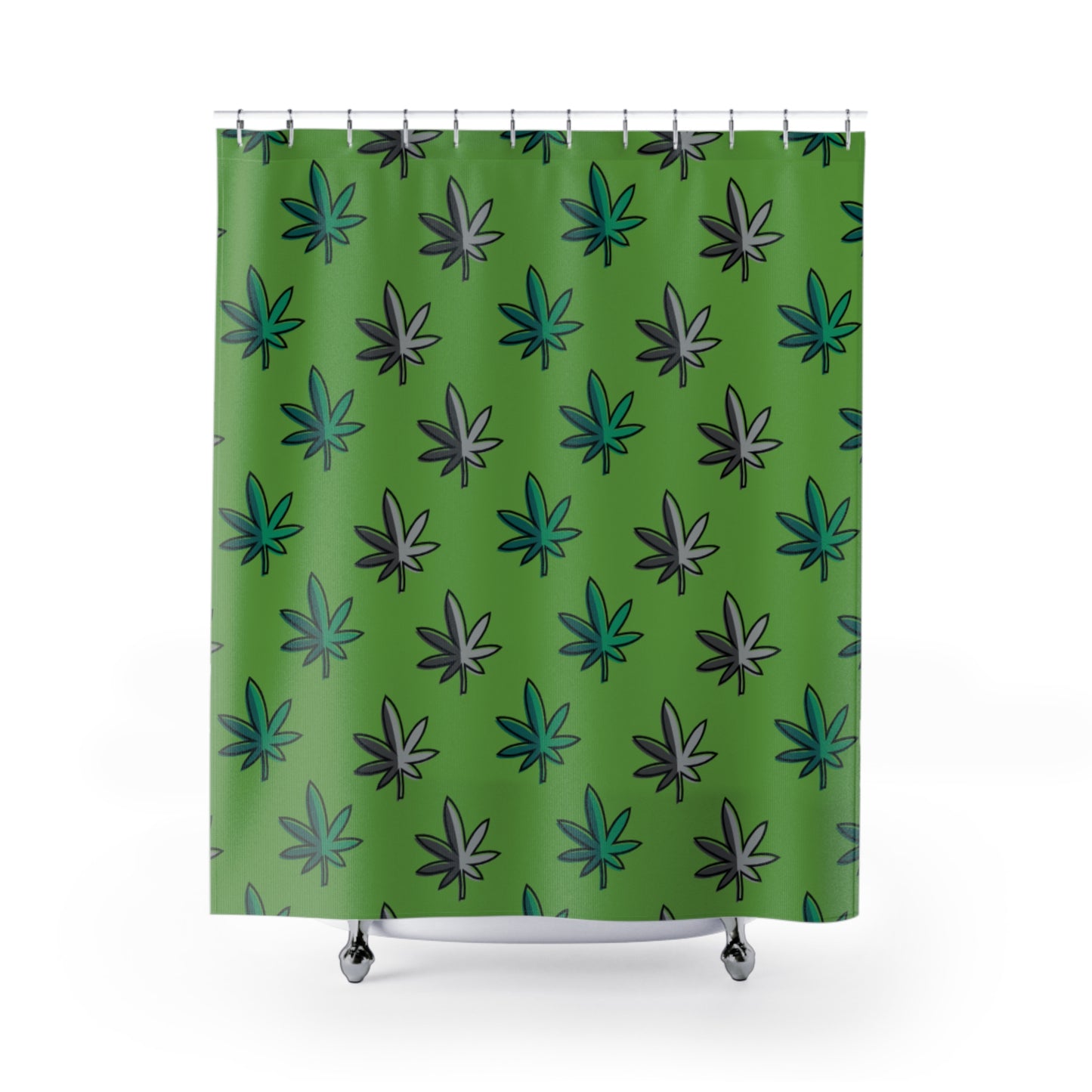 Shower Curtain -  Green Leaf 420 Collection