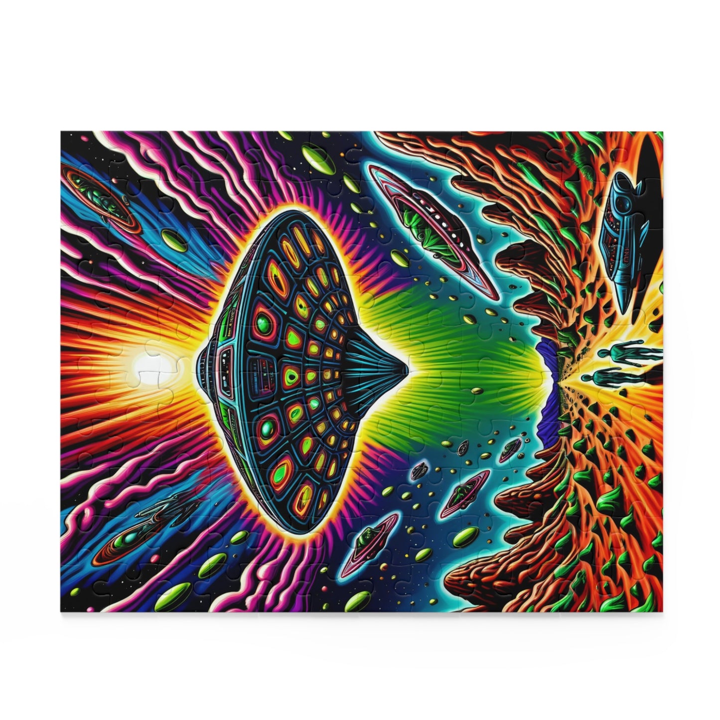 UFO Puzzle (120, 252, 500-Piece)