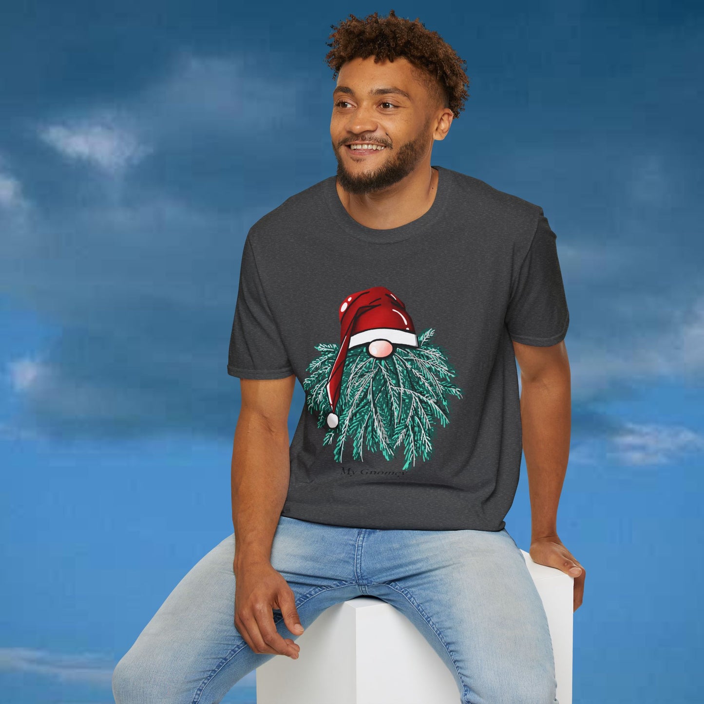 My Gnomey - Holiday Tee - 5 Colors - 420 Green Leaf Collection