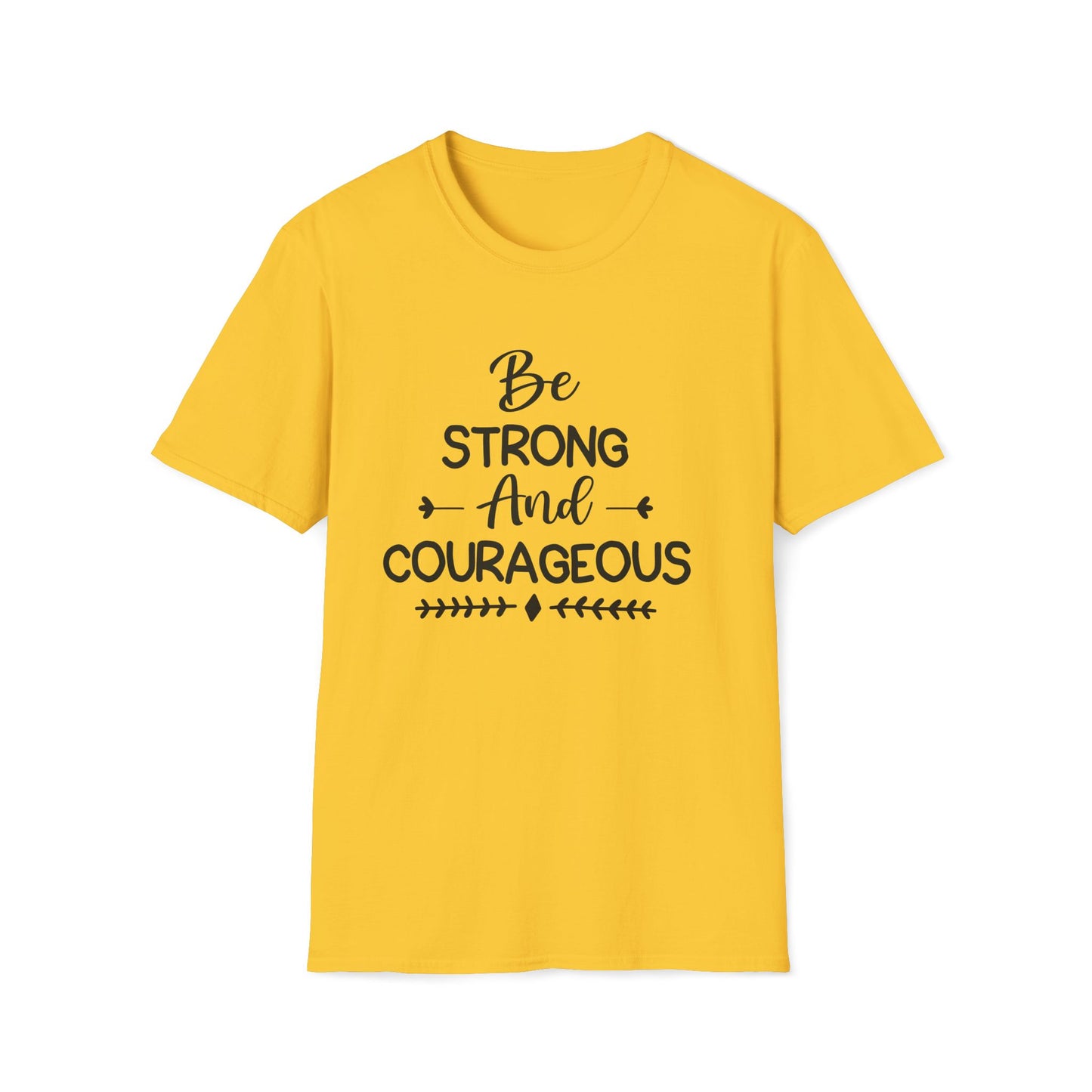 Softstyle T-Shirt - Be Strong and Courageous