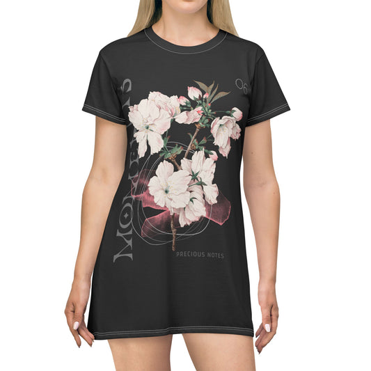 T-Shirt Dress (AOP) - Moments