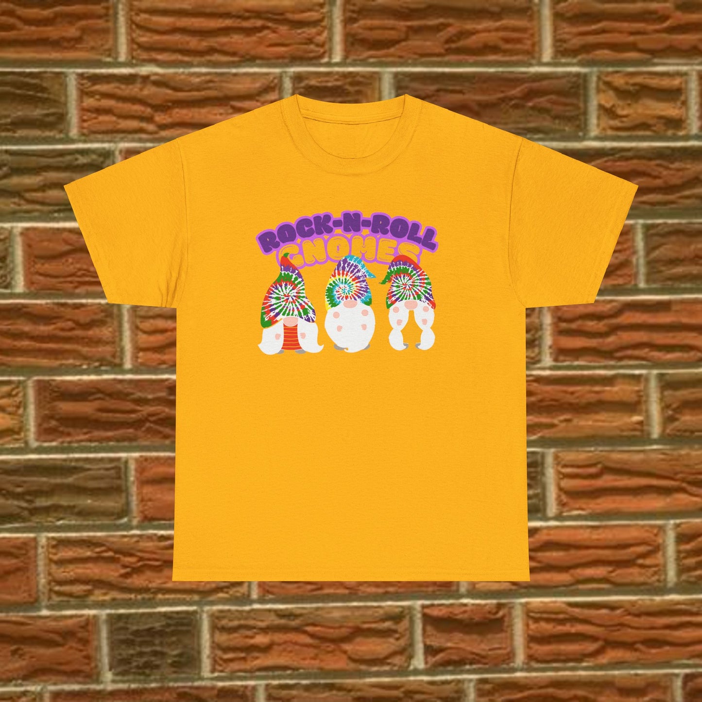 Rock-N-Roll Gnomes - Cotton Tee