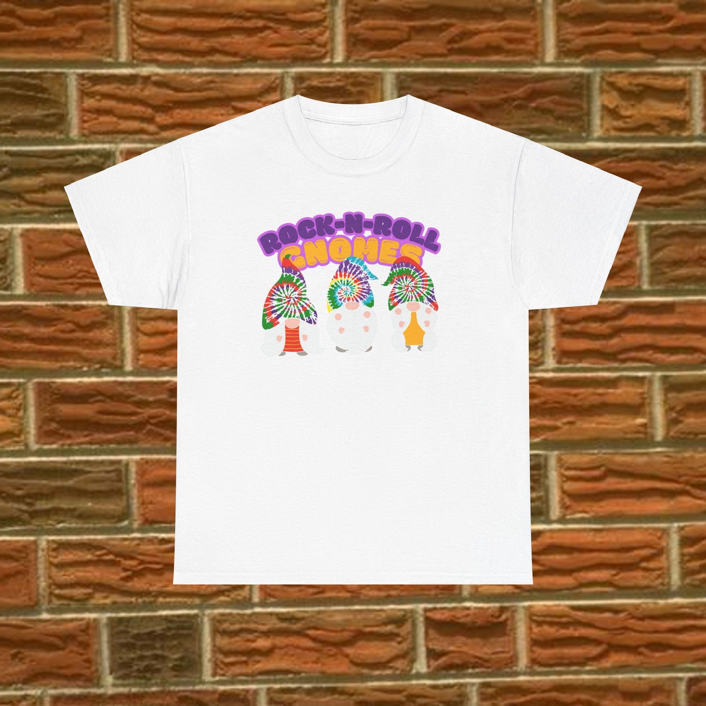 Rock-N-Roll Gnomes - Cotton Tee