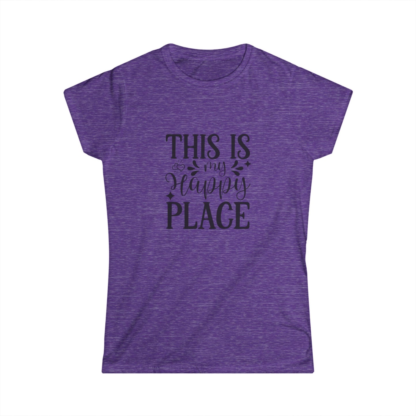 Women's Softstyle Tee - My Happy Place