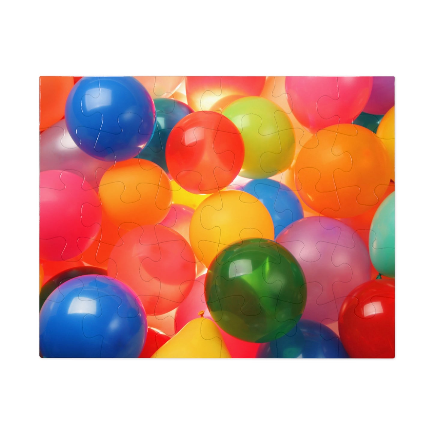 Colored Balloons Jigsaw Puzzle (30, 110, 252, 500,1000-Piece)