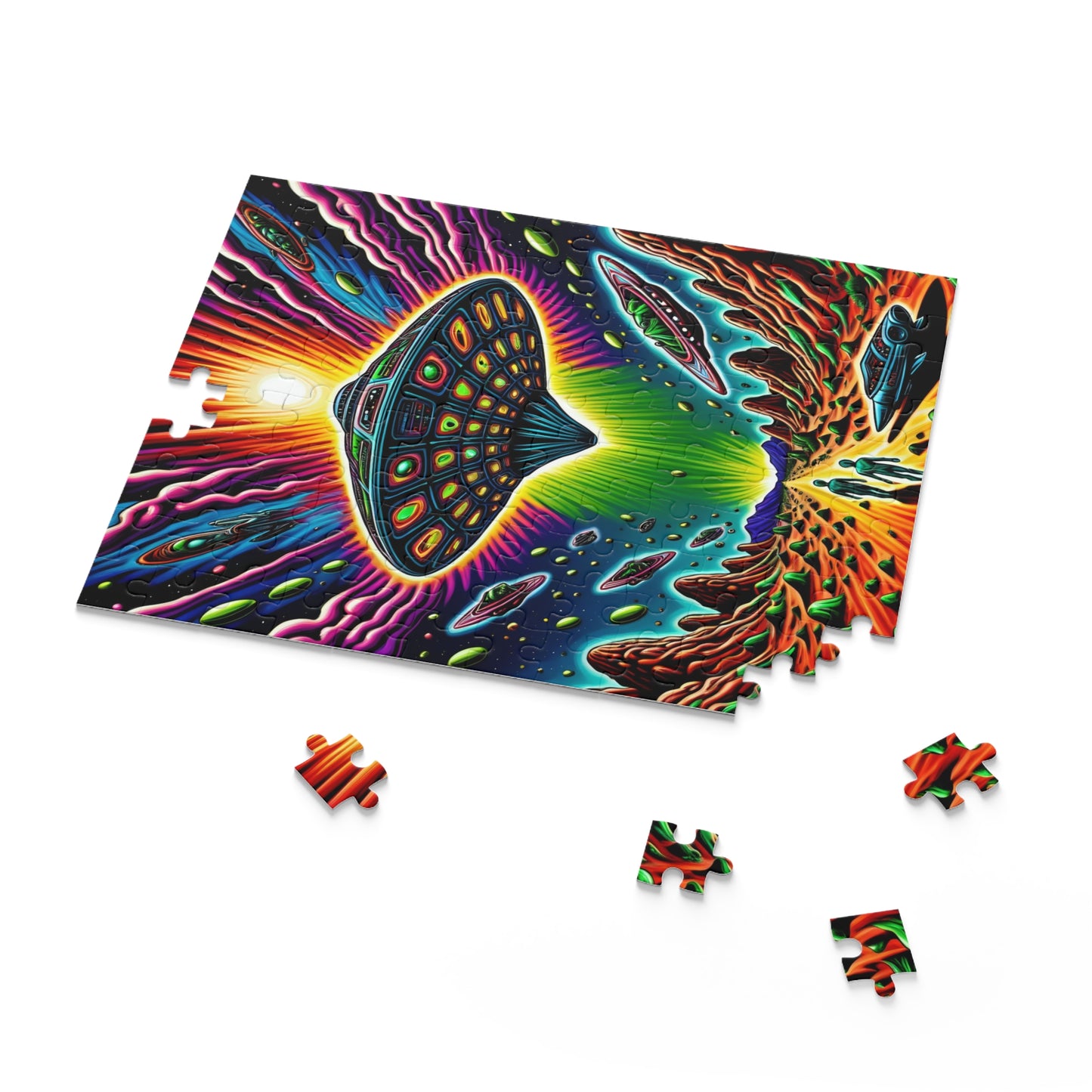 UFO Puzzle (120, 252, 500-Piece)