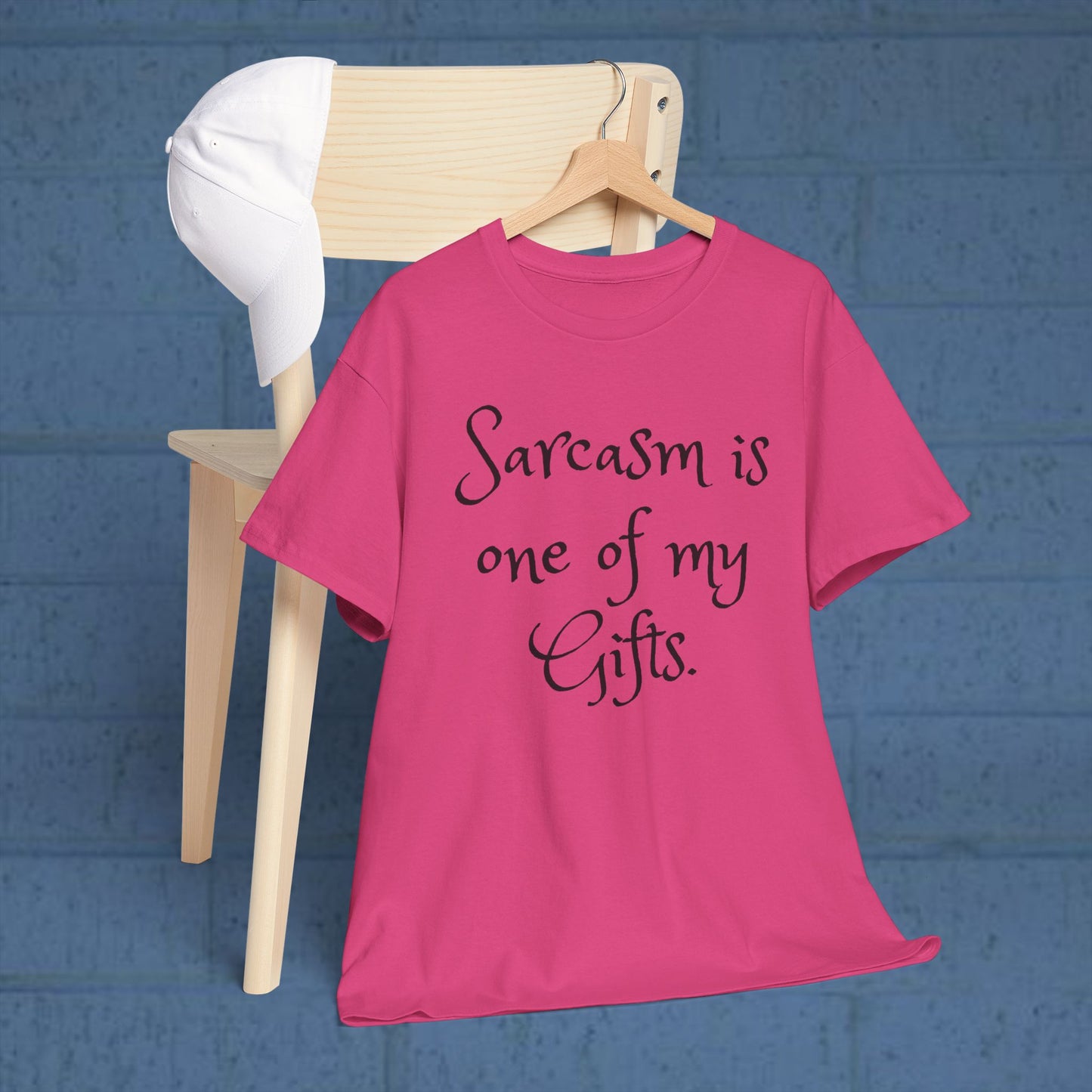 Unisex Cotton Tee - Sarcasm It's one of my gifts