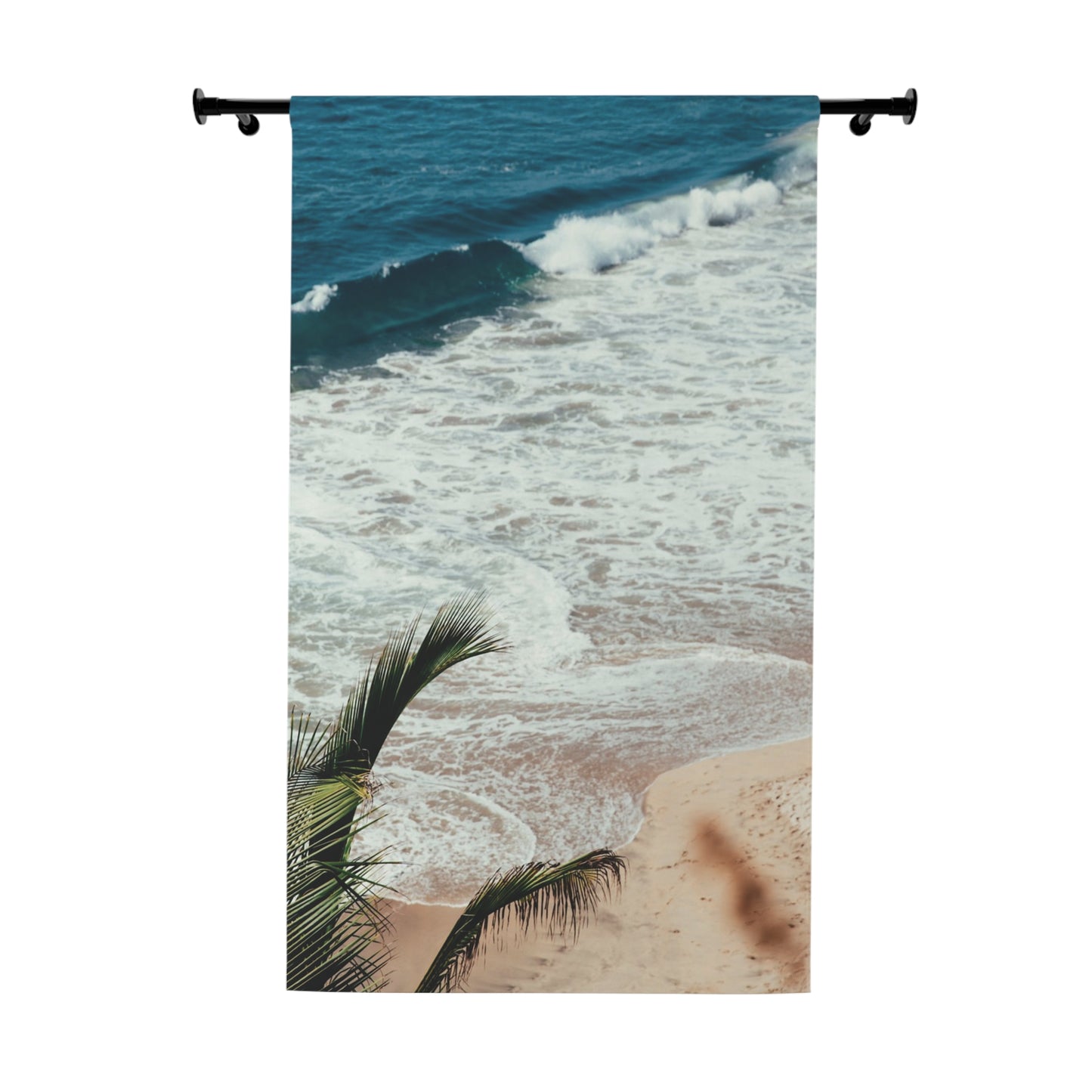 Ocean Waves Blackout Window Curtain - 1 Panel