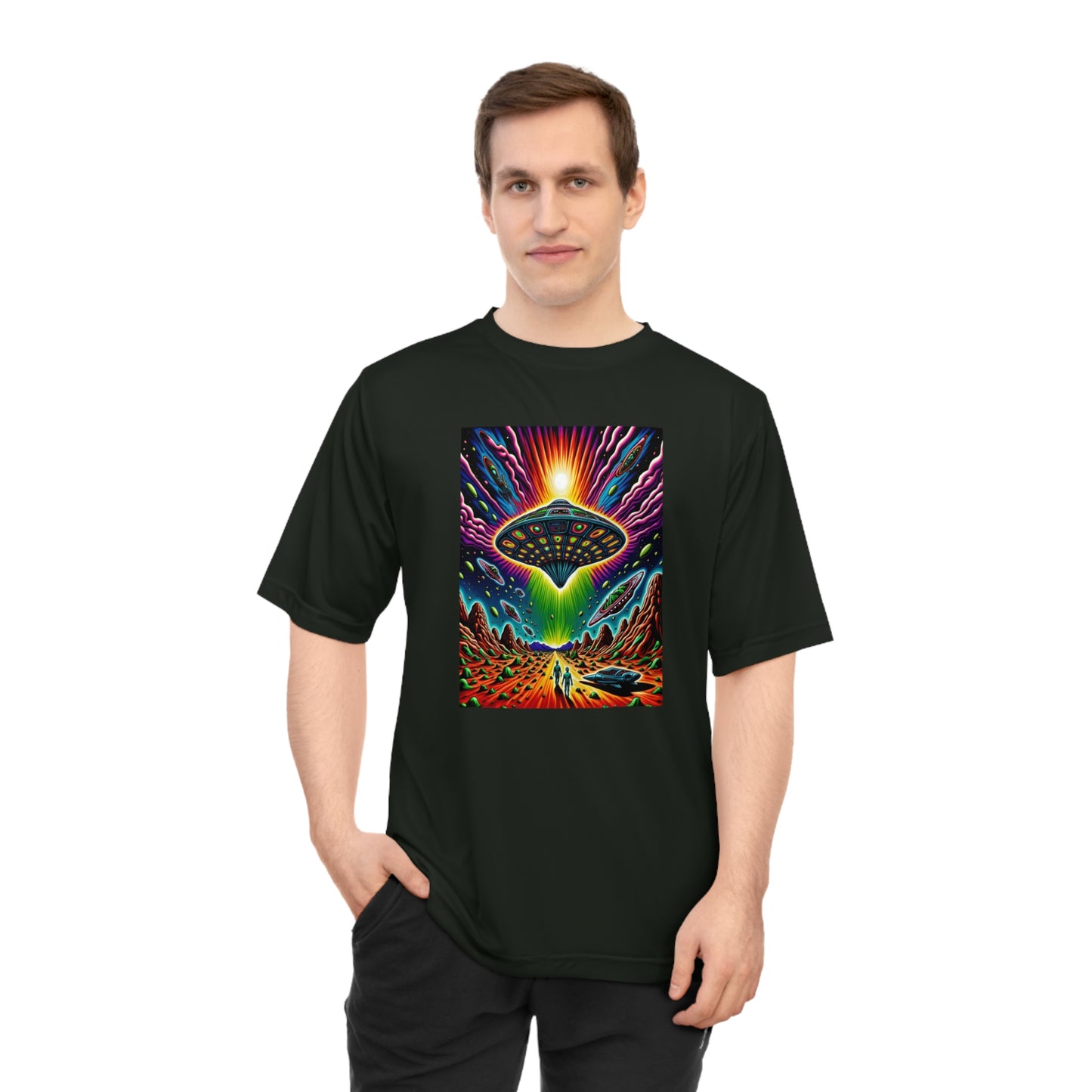 Rainbow UFO T-shirt