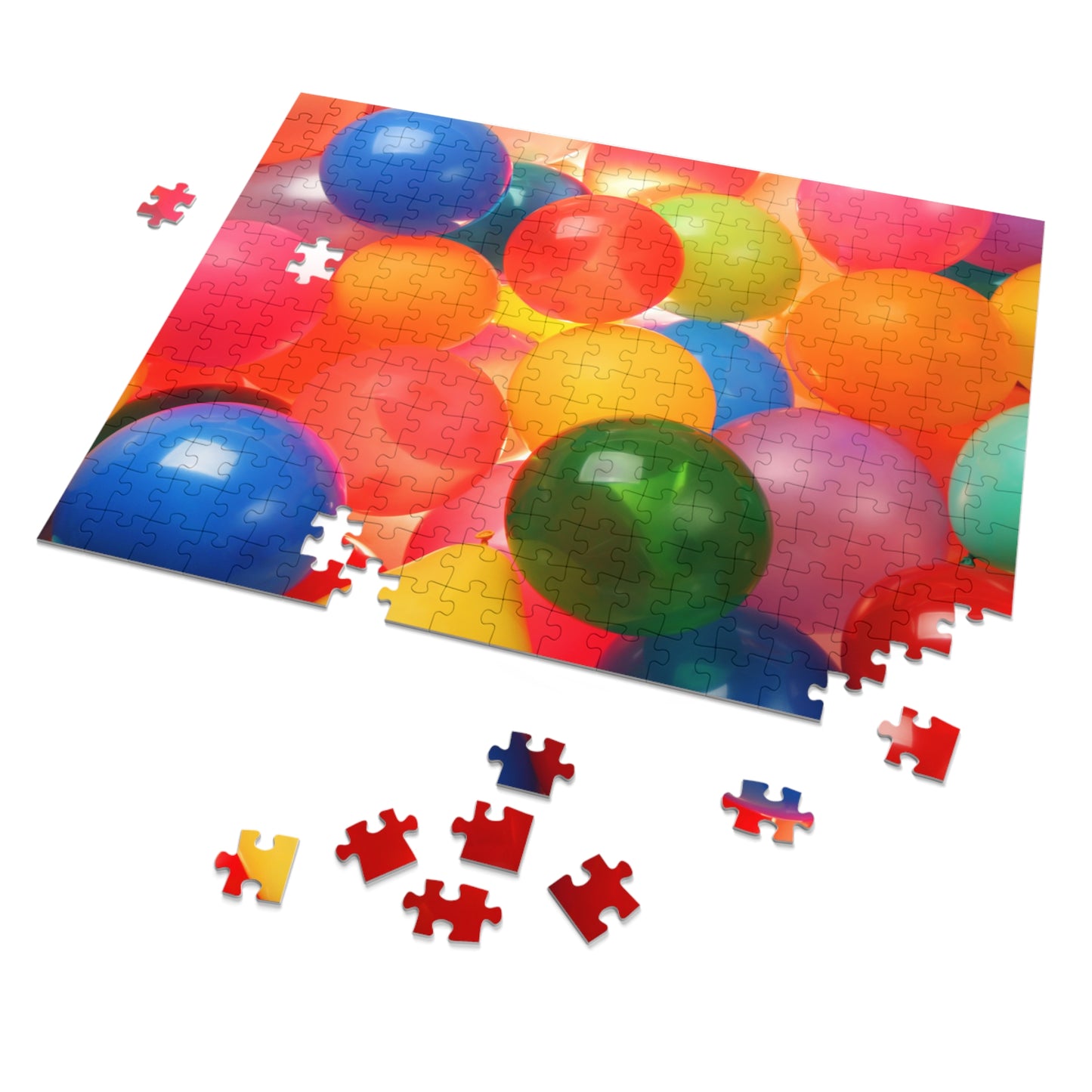 Colored Balloons Jigsaw Puzzle (30, 110, 252, 500,1000-Piece)