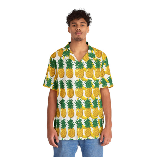 Pineapple Pattern Hawaiian Shirt