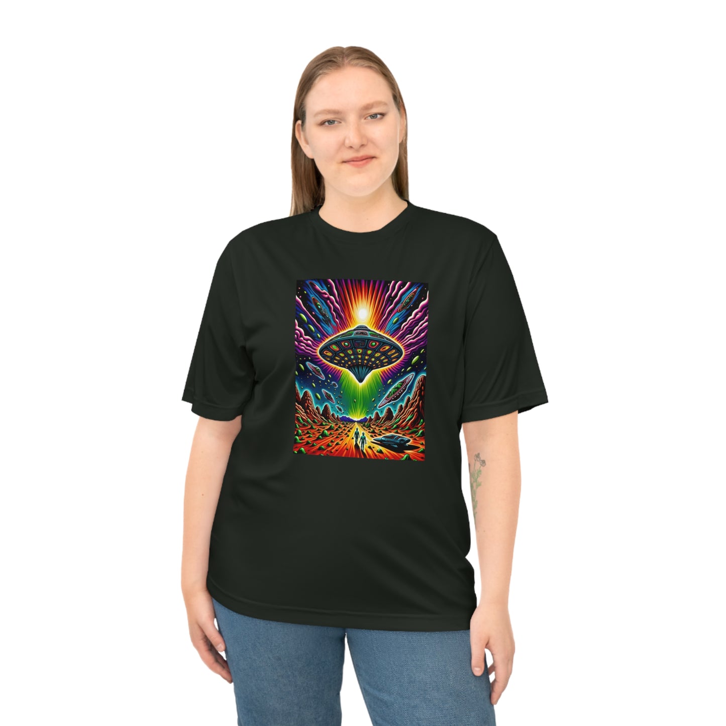 Rainbow UFO T-shirt