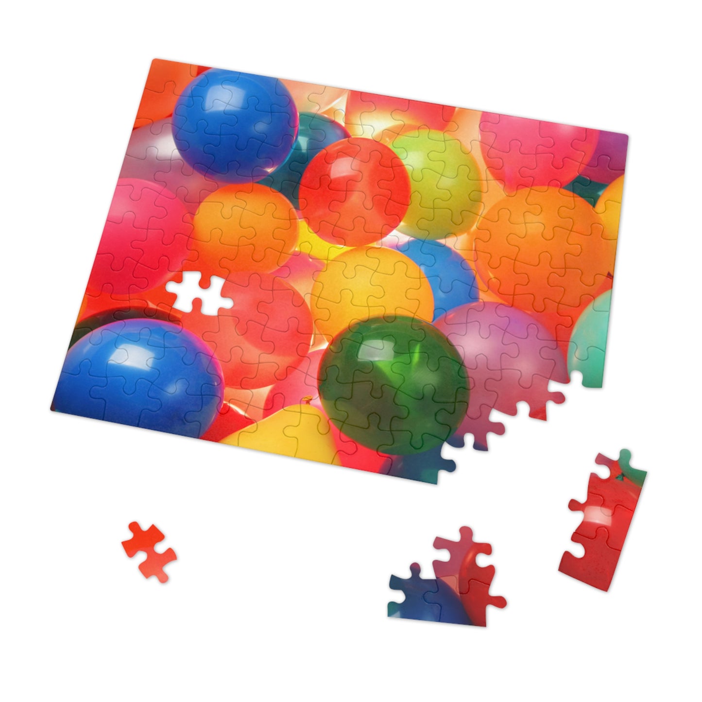 Colored Balloons Jigsaw Puzzle (30, 110, 252, 500,1000-Piece)