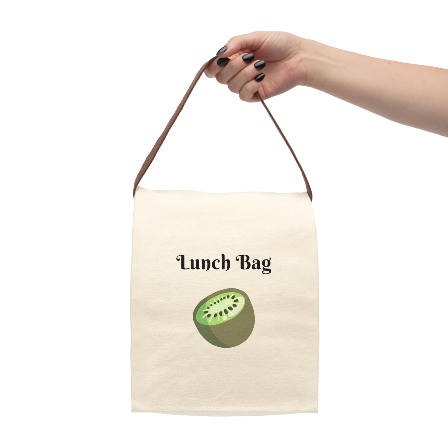 Canvas Lunch Bag - Kiwi