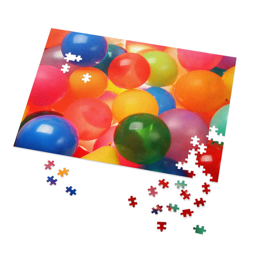 Colored Balloons Jigsaw Puzzle (30, 110, 252, 500,1000-Piece)