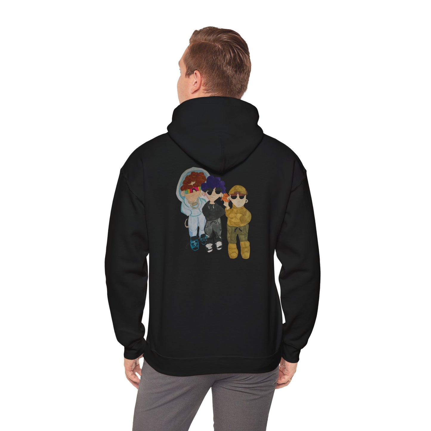 3 Guys - Hooded Sweatshirt