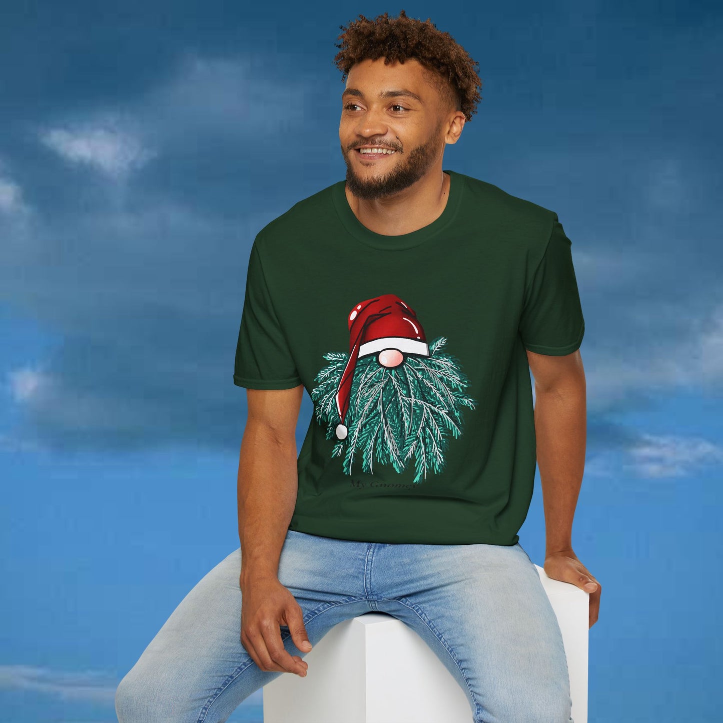 My Gnomey - Holiday Tee - 5 Colors - 420 Green Leaf Collection