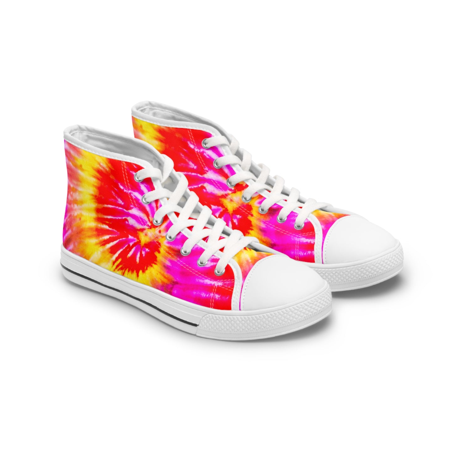 Women's High Tops Shoes - Pink Splash