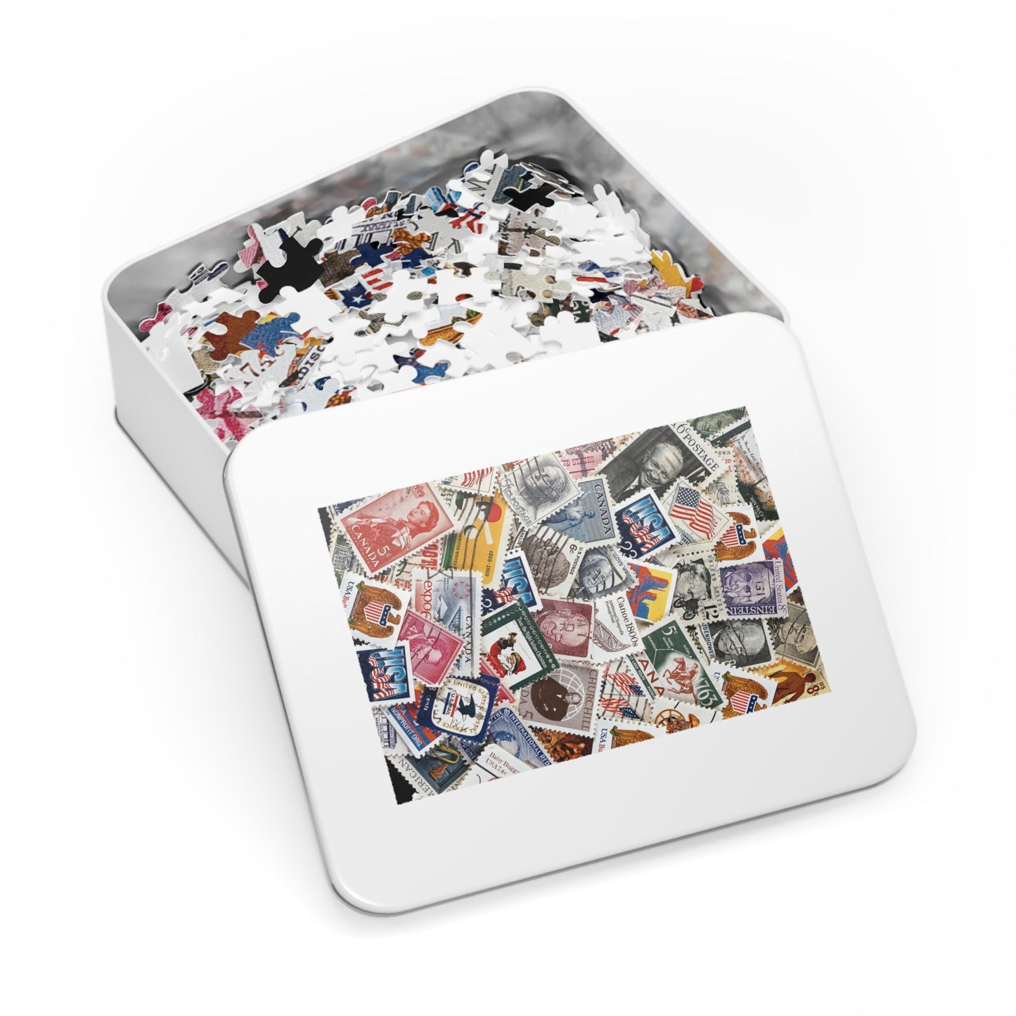 Stamps Jigsaw Puzzle (30, 110, 252, 500, 1000-Piece)