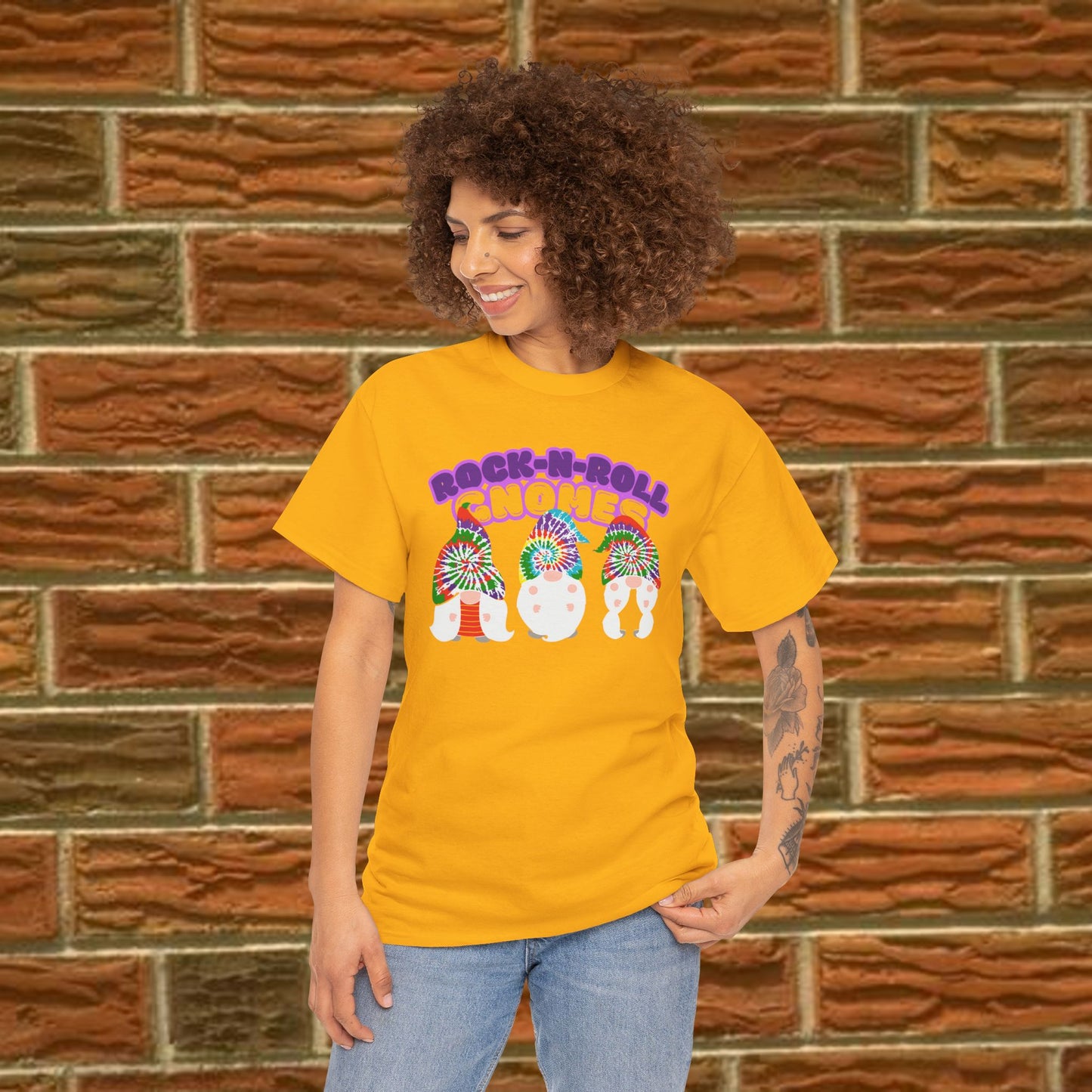 Rock-N-Roll Gnomes - Cotton Tee