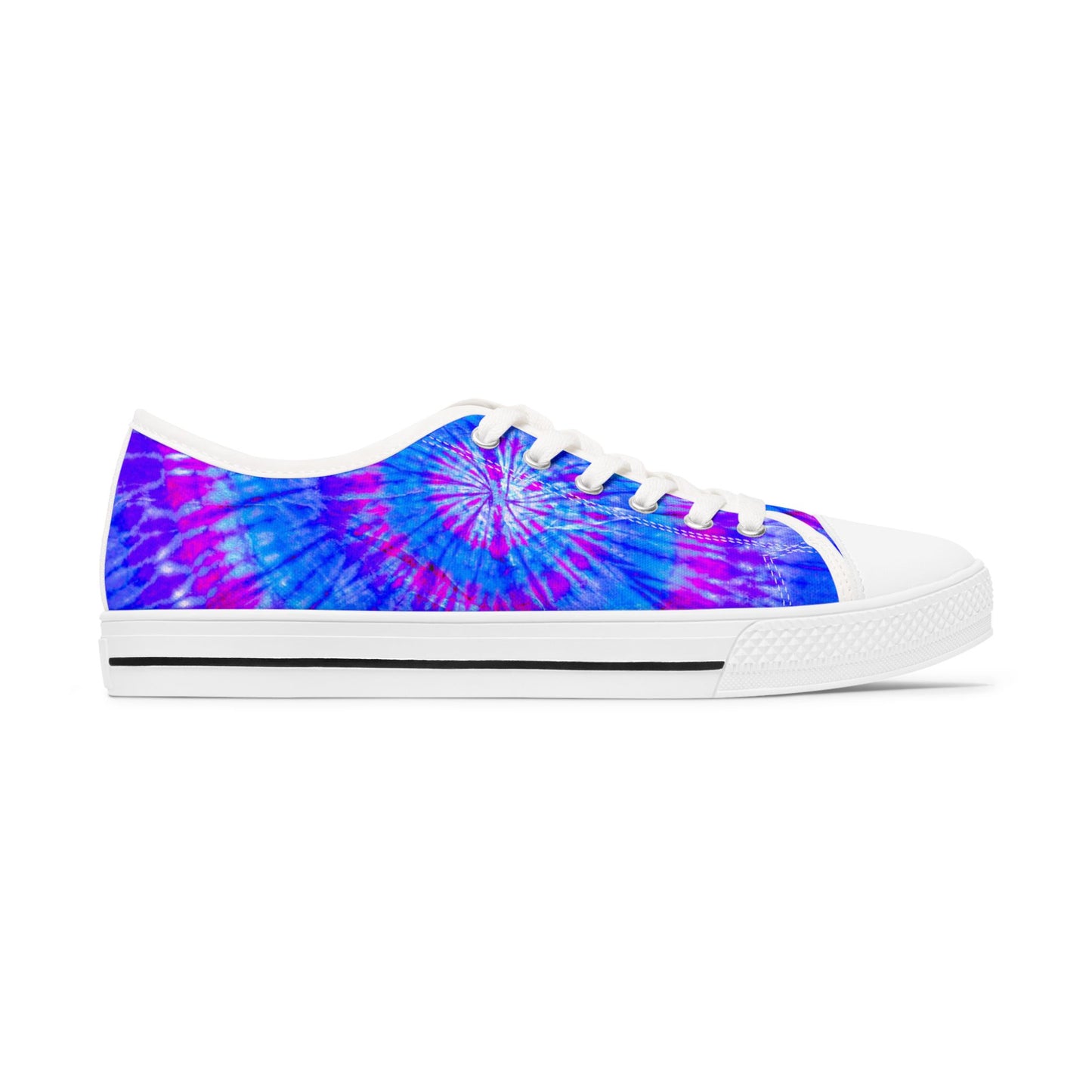 Women's Low Top Sneakers - Blue Splash