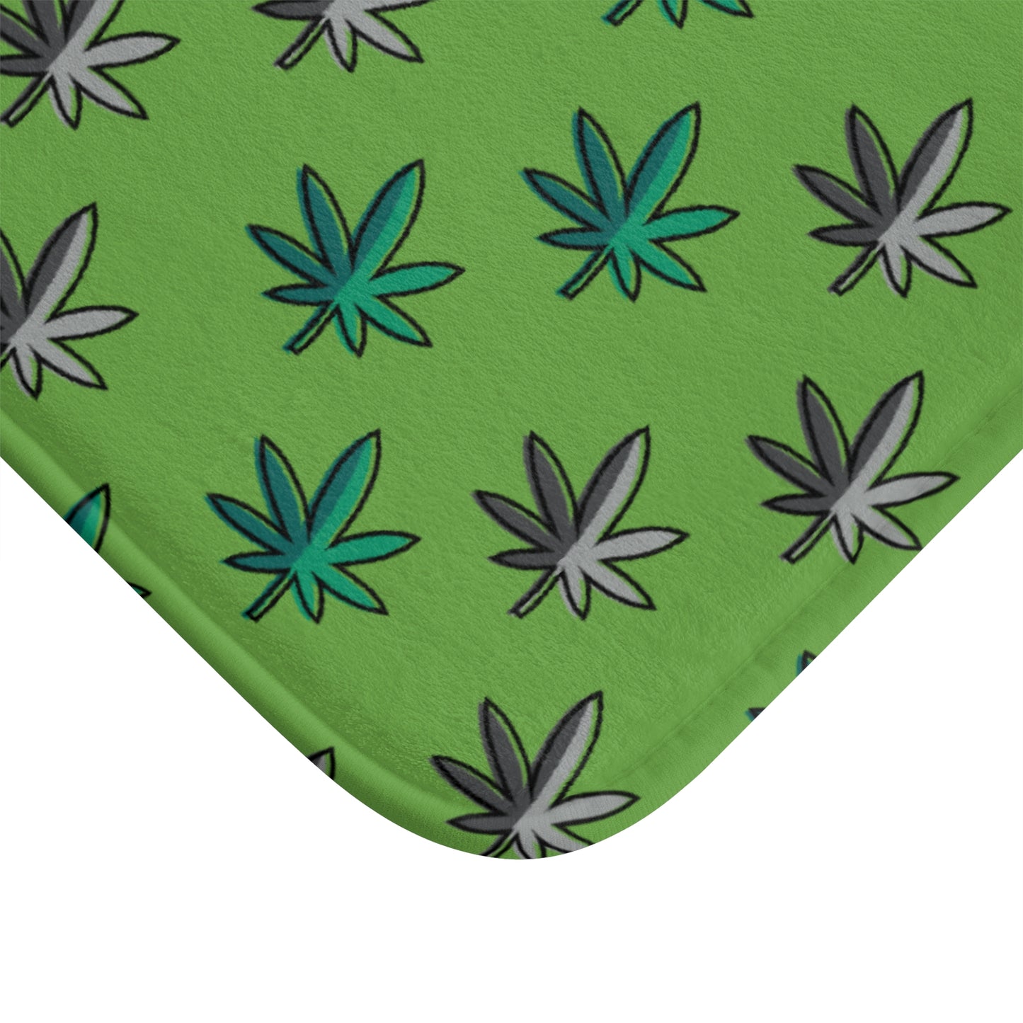 Bath Mat -  Green Leaf 420 Collection