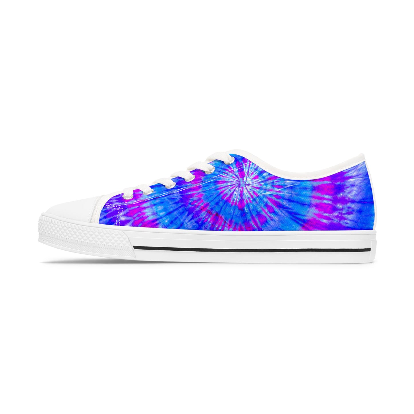 Women's Low Top Sneakers - Blue Splash