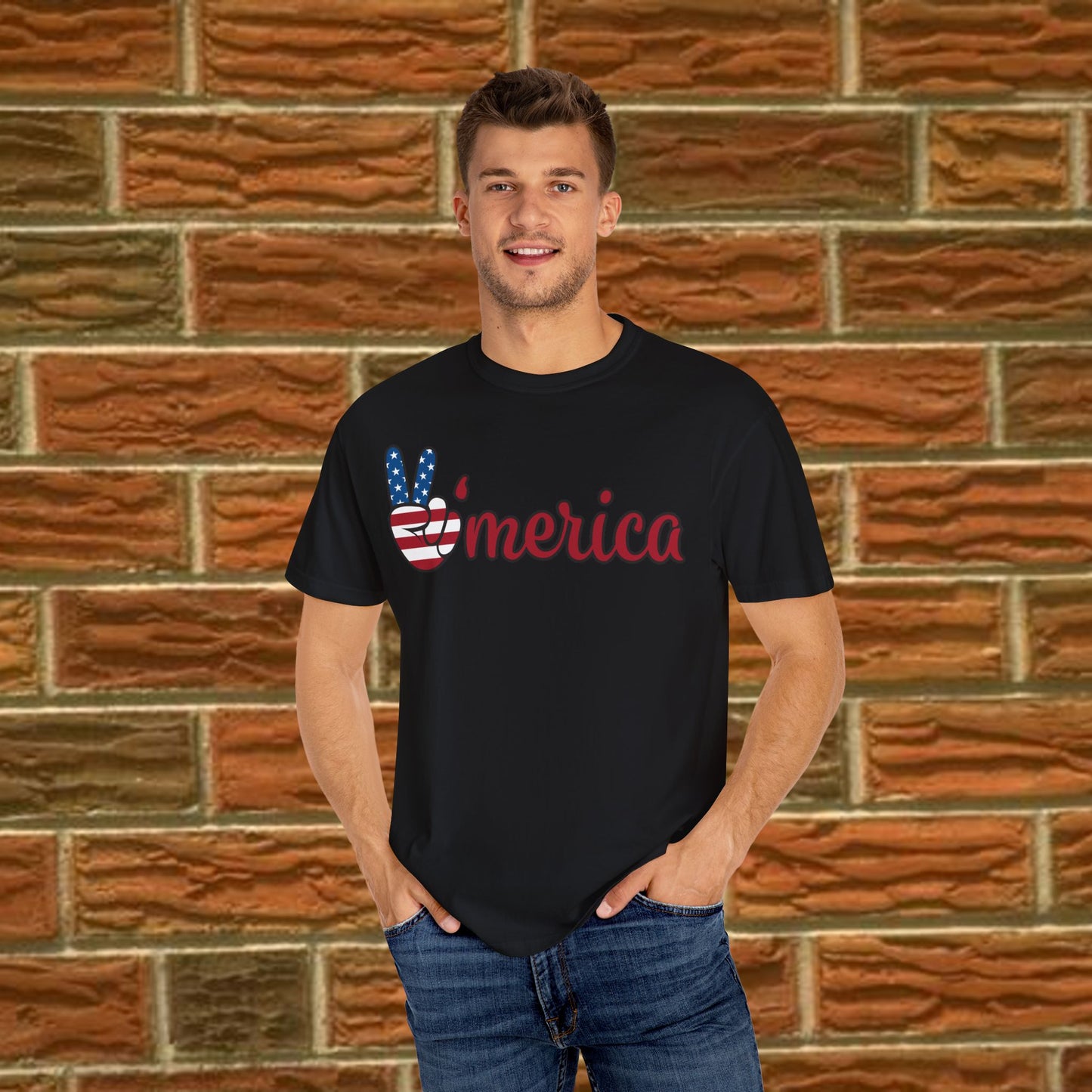 America Logo - Statement Tee - 4 Colors