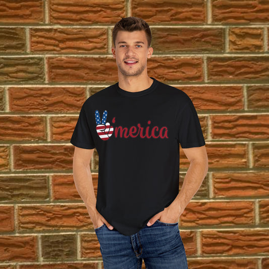 America Logo - Statement Tee - 4 Colors