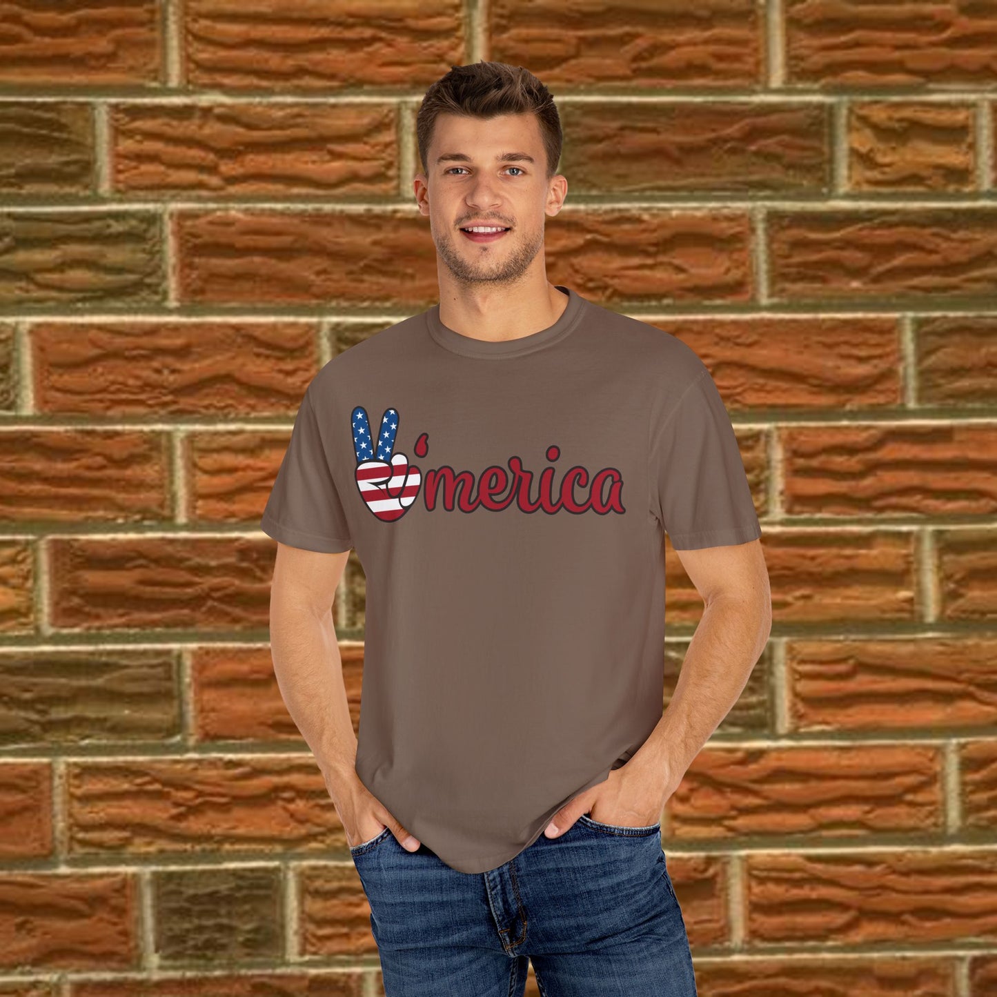 America Logo - Statement Tee - 4 Colors