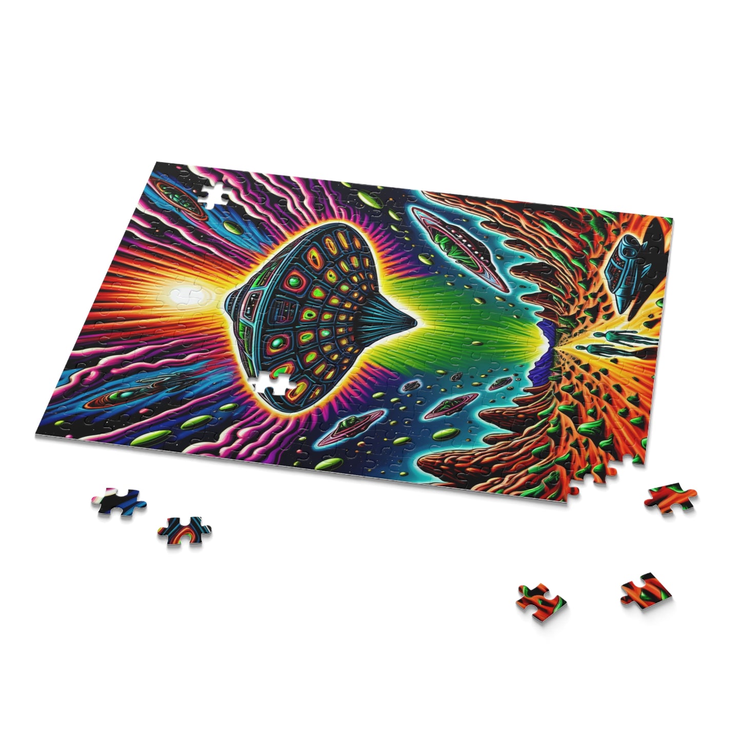 UFO Puzzle (120, 252, 500-Piece)