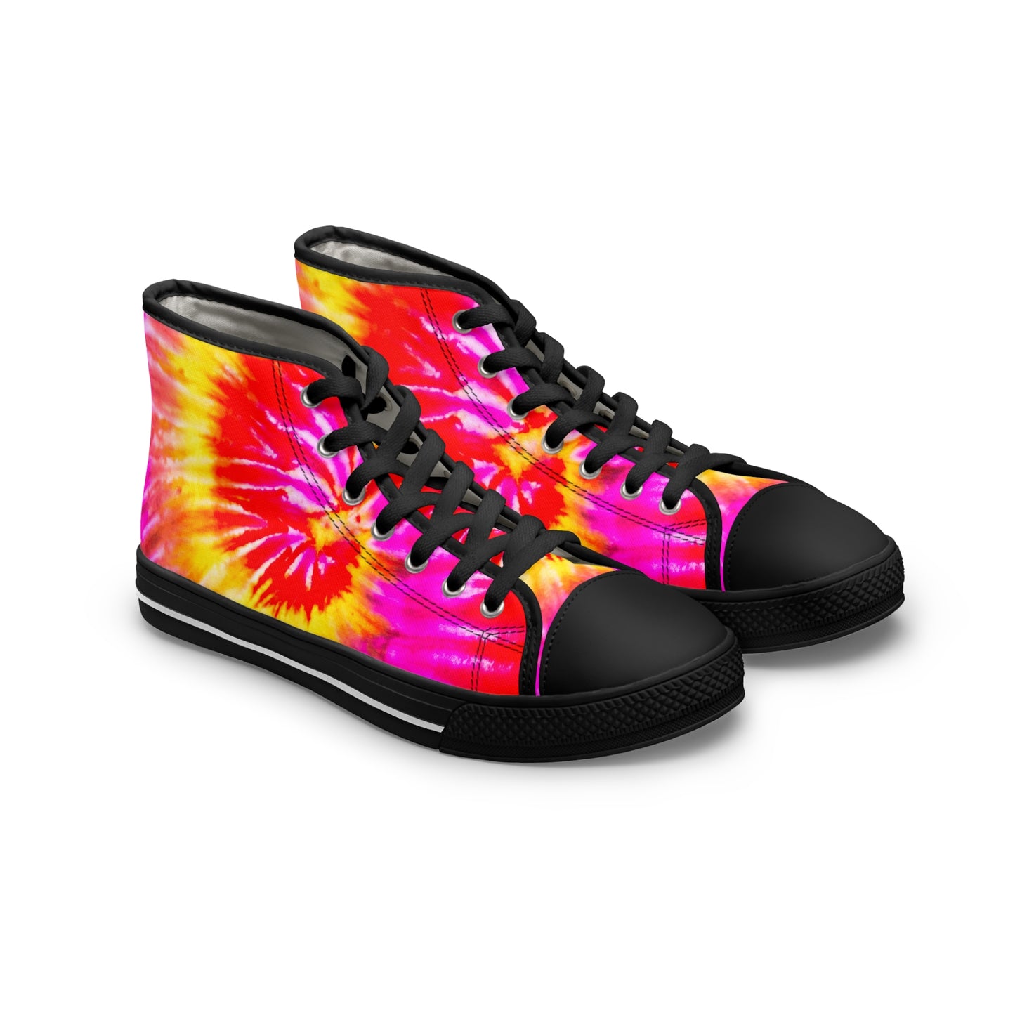 Women's High Tops Shoes - Pink Splash