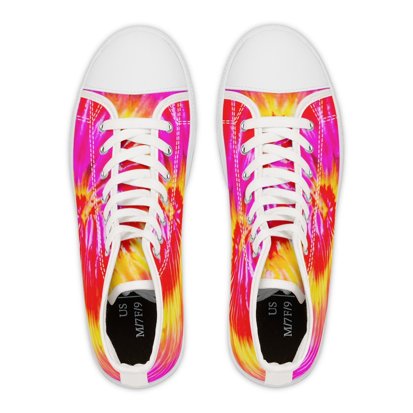 Women's High Tops Shoes - Pink Splash