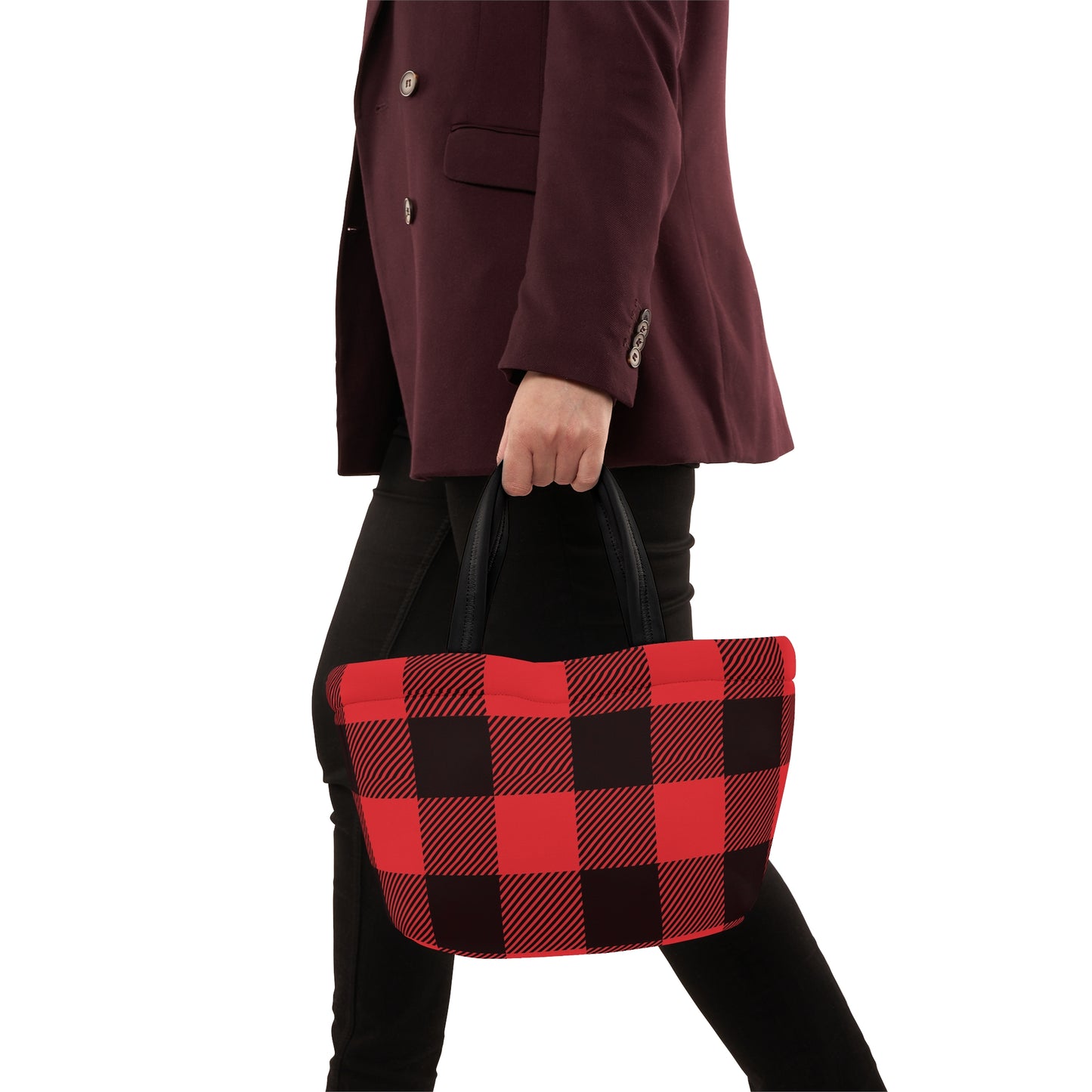 Lunch Bag - Red Plaid