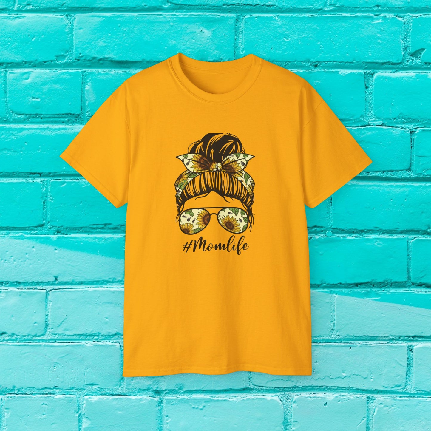 Messy Bun Coffee Run - #Momlife - Inspirational Tee - 2 Colors