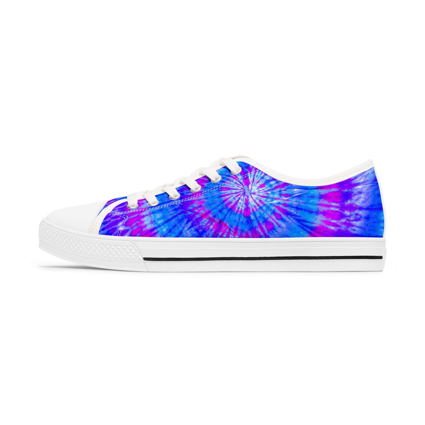 Women's Low Top Sneakers - Blue Splash