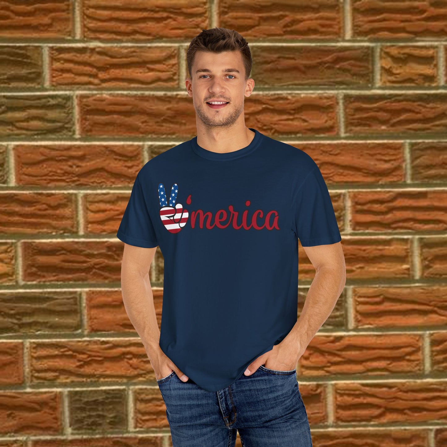 America Logo - Statement Tee - 4 Colors