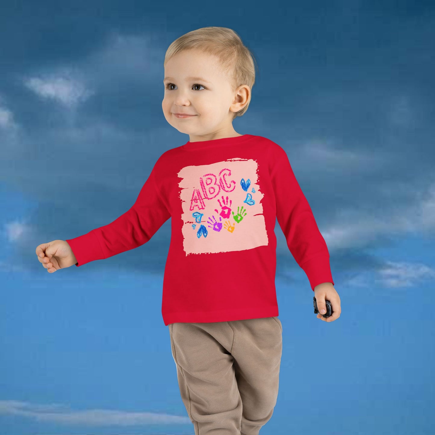 Toddler Tee w/ ABC Design