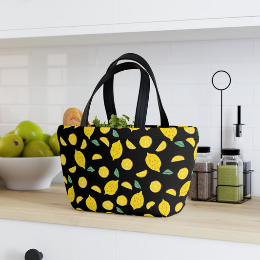 Lunch Bag - Lemon Print