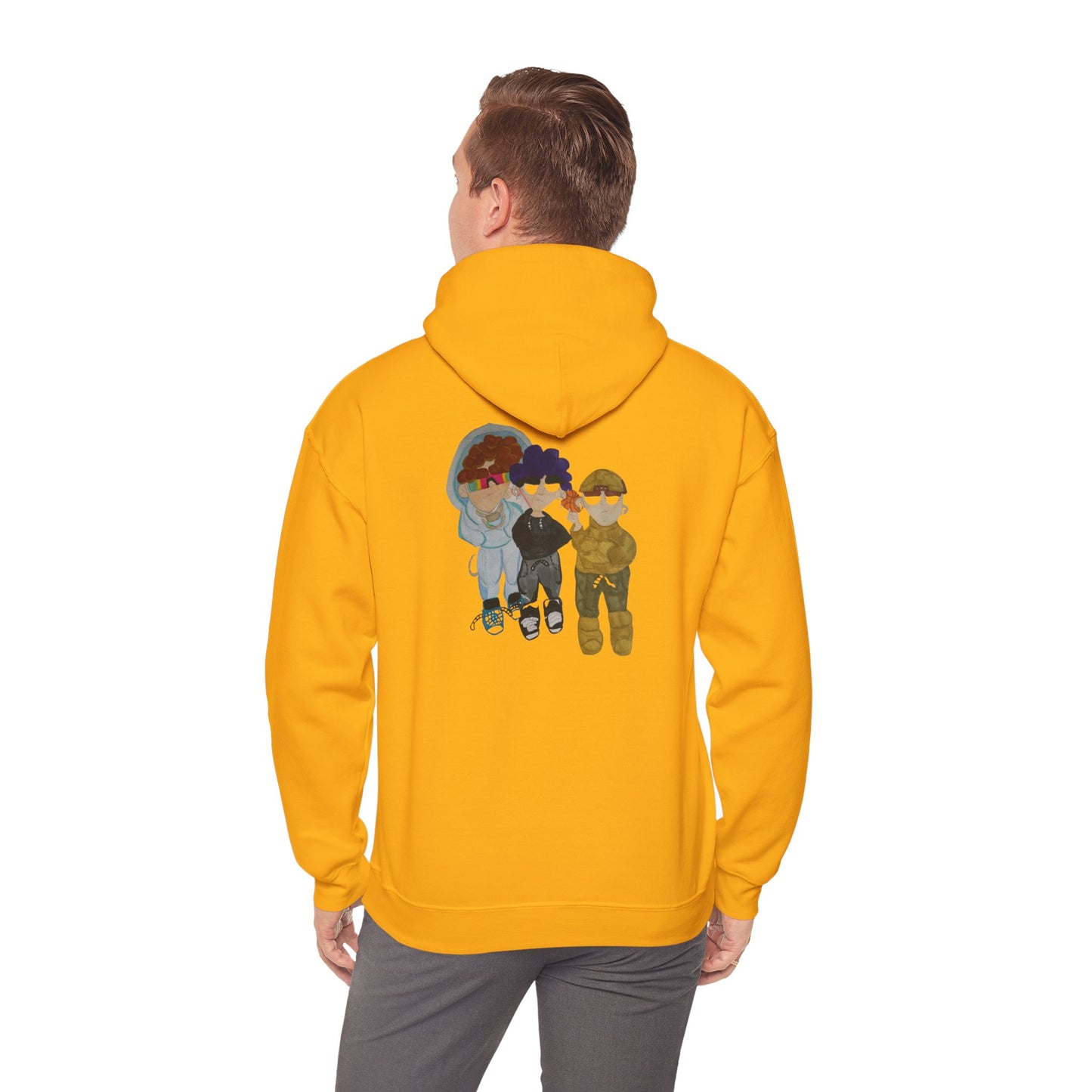 3 Guys - Hooded Sweatshirt