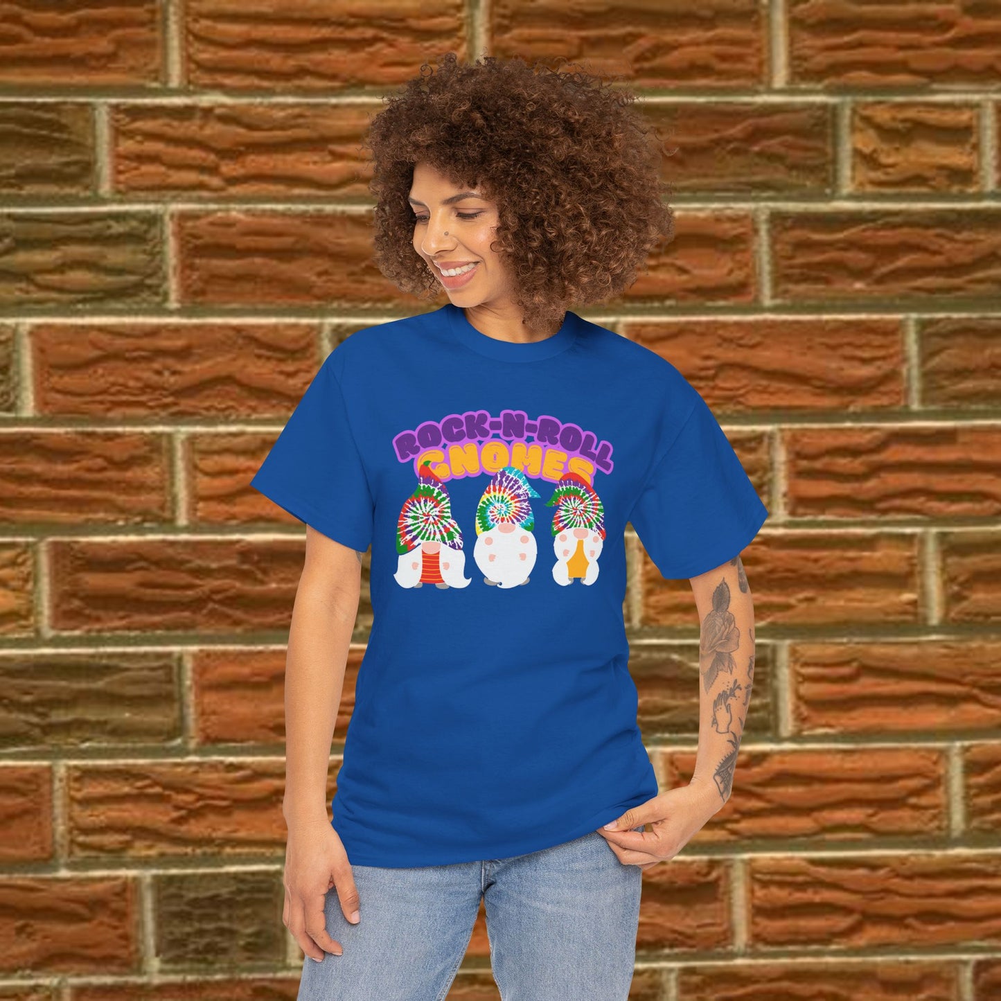 Rock-N-Roll Gnomes - Cotton Tee