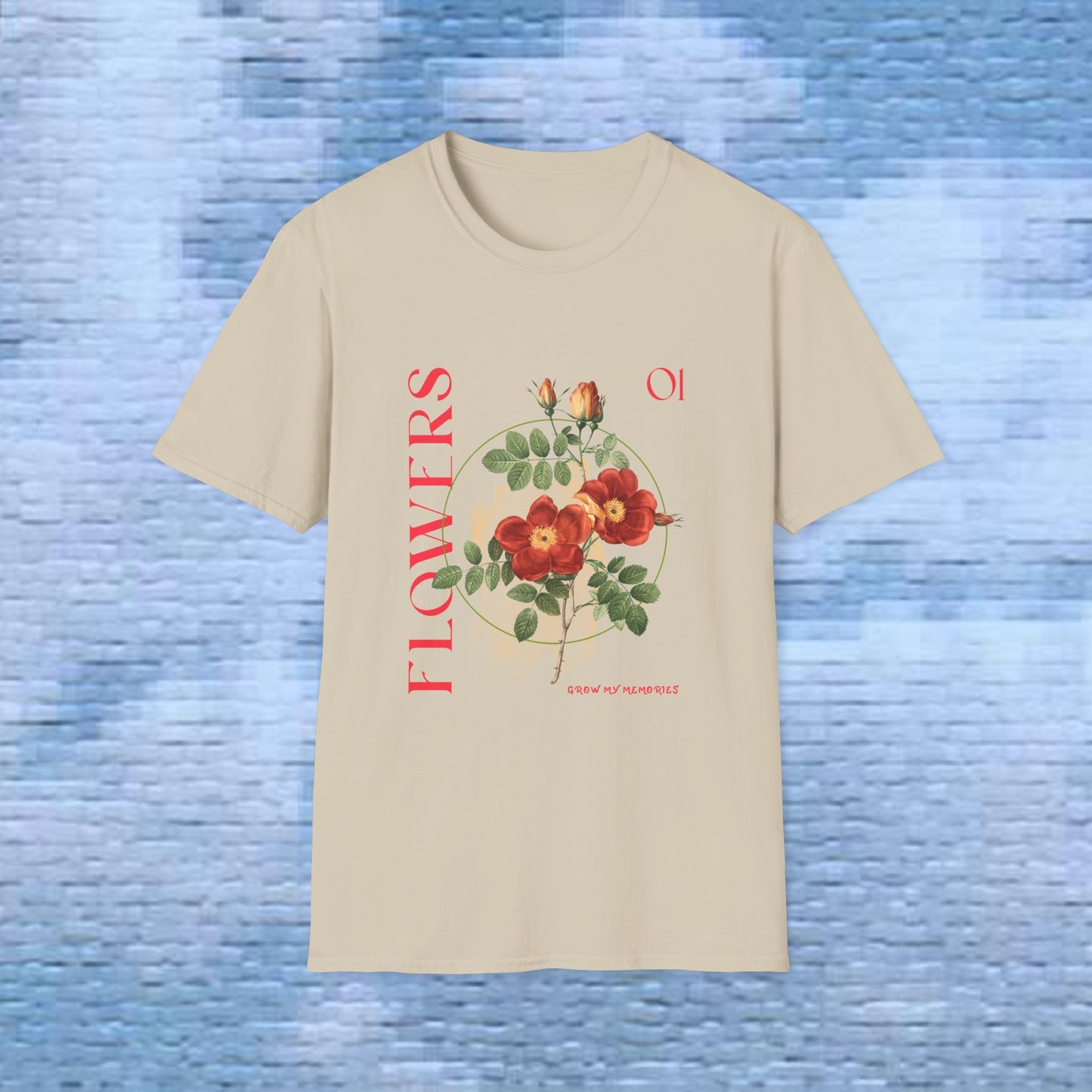 Flowers - Soft Style T-Shirt